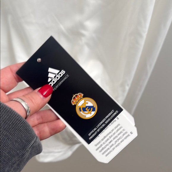 Adidas Real Madrid White Jersey 2009 Rinaldo rare new with tags men’s XL *SEC - Picture 5 of 9